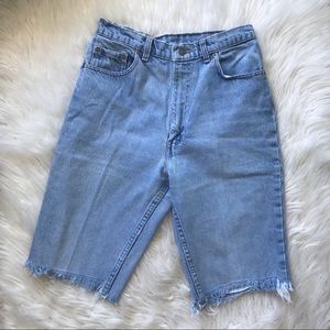 ⭐️ Levi’s 531 Bermuda High Waisted Super Vintage Bermuda Shorts